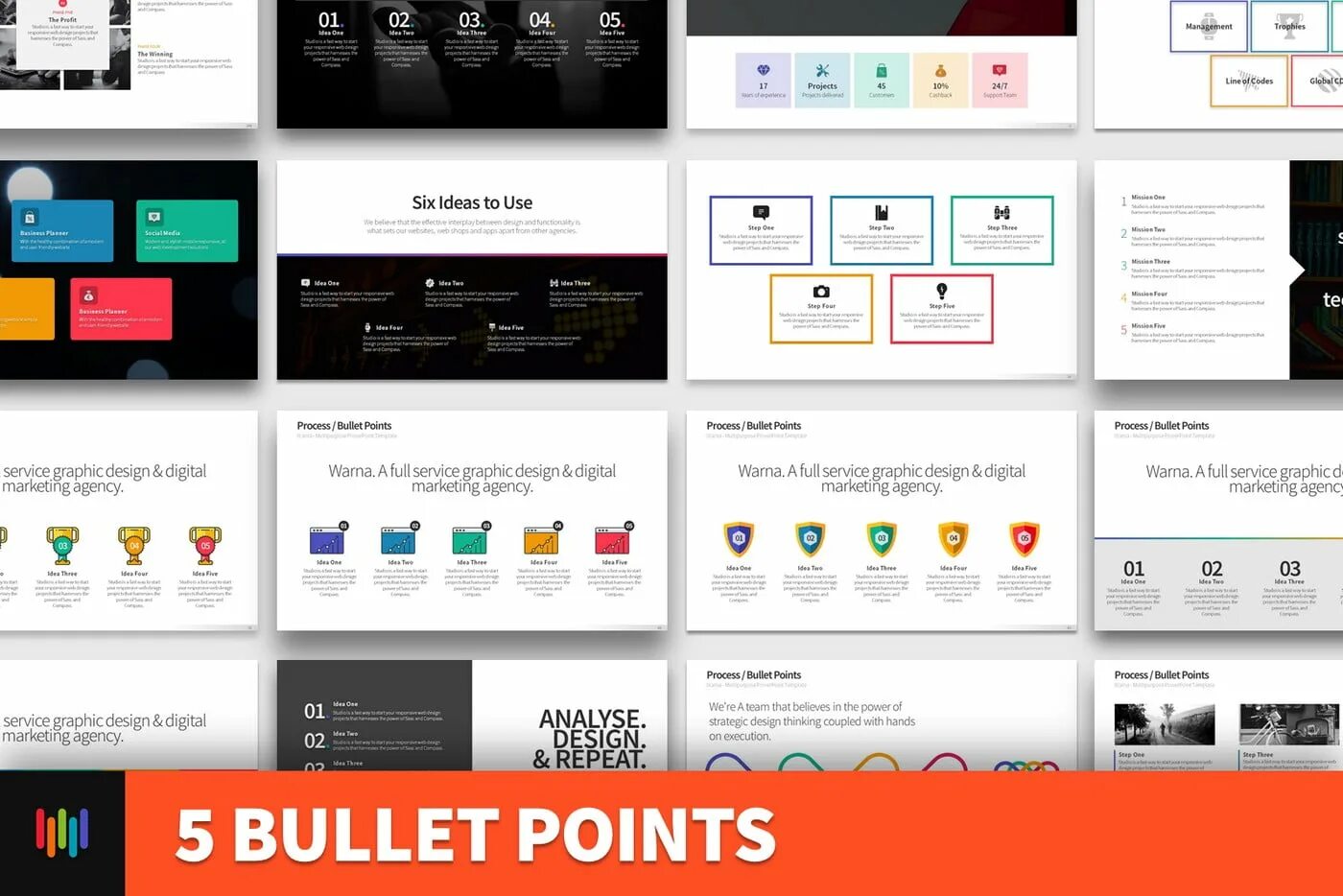Bullet points перевод