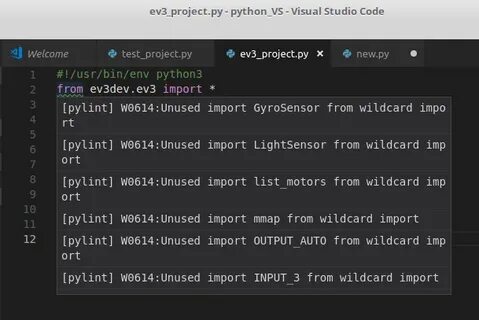 Statement imported