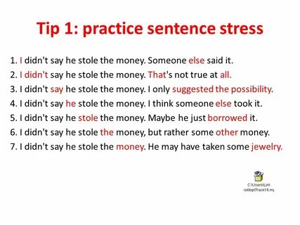 English sentence check