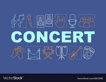 Concert words