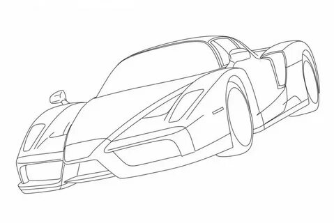 Рисунки гоночных автомобилей