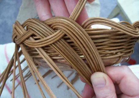 Косичка из ротанга