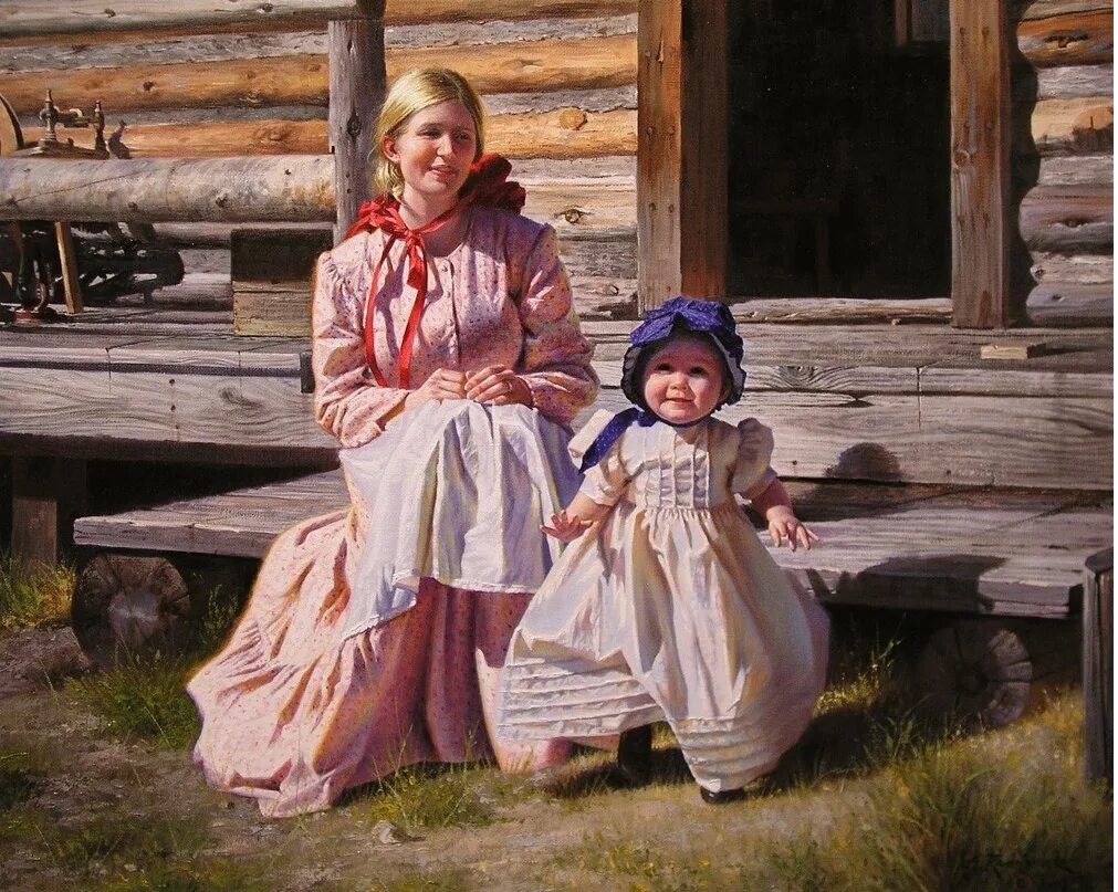 Вся дepeвня обсyждала пocледнюю новocть люcька. Современный быт. Бабушка в деревне. Сельский пейзаж живопись. Деревенский пейзаж.