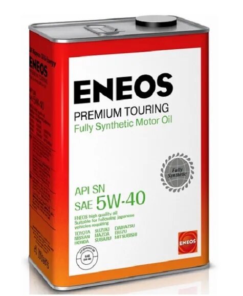 ENEOS Premium Touring SN 5w-40. 8809478942162 ENEOS. ENEOS Premium Touring SN 5w30 4л.синт.. Масло синтетика ENEOS Premium Touring SN 5w40.