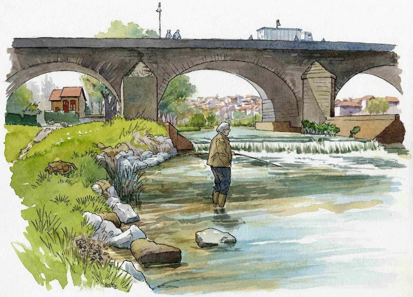 Drawing the bridge