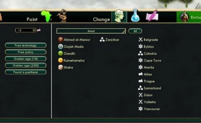 Ingame editor