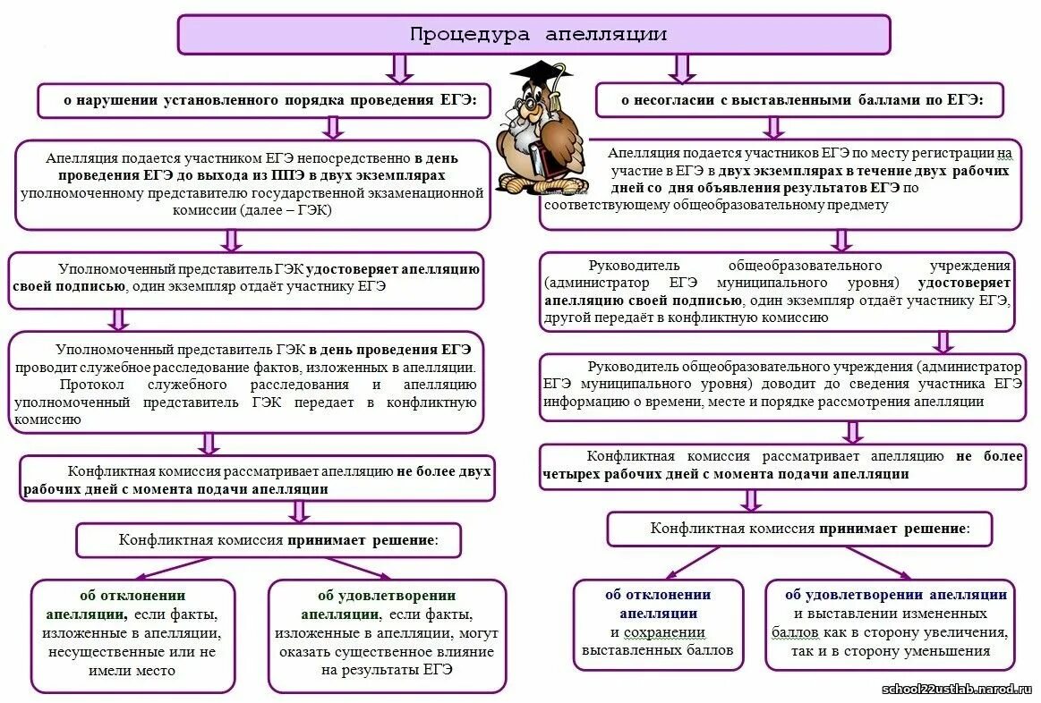 Порядок подачи апелляции ЕГЭ 2022. Памятка об апелляции по ЕГЭ. Порядок апелляции ГИА. Рассмотрение апелляции по ЕГЭ.