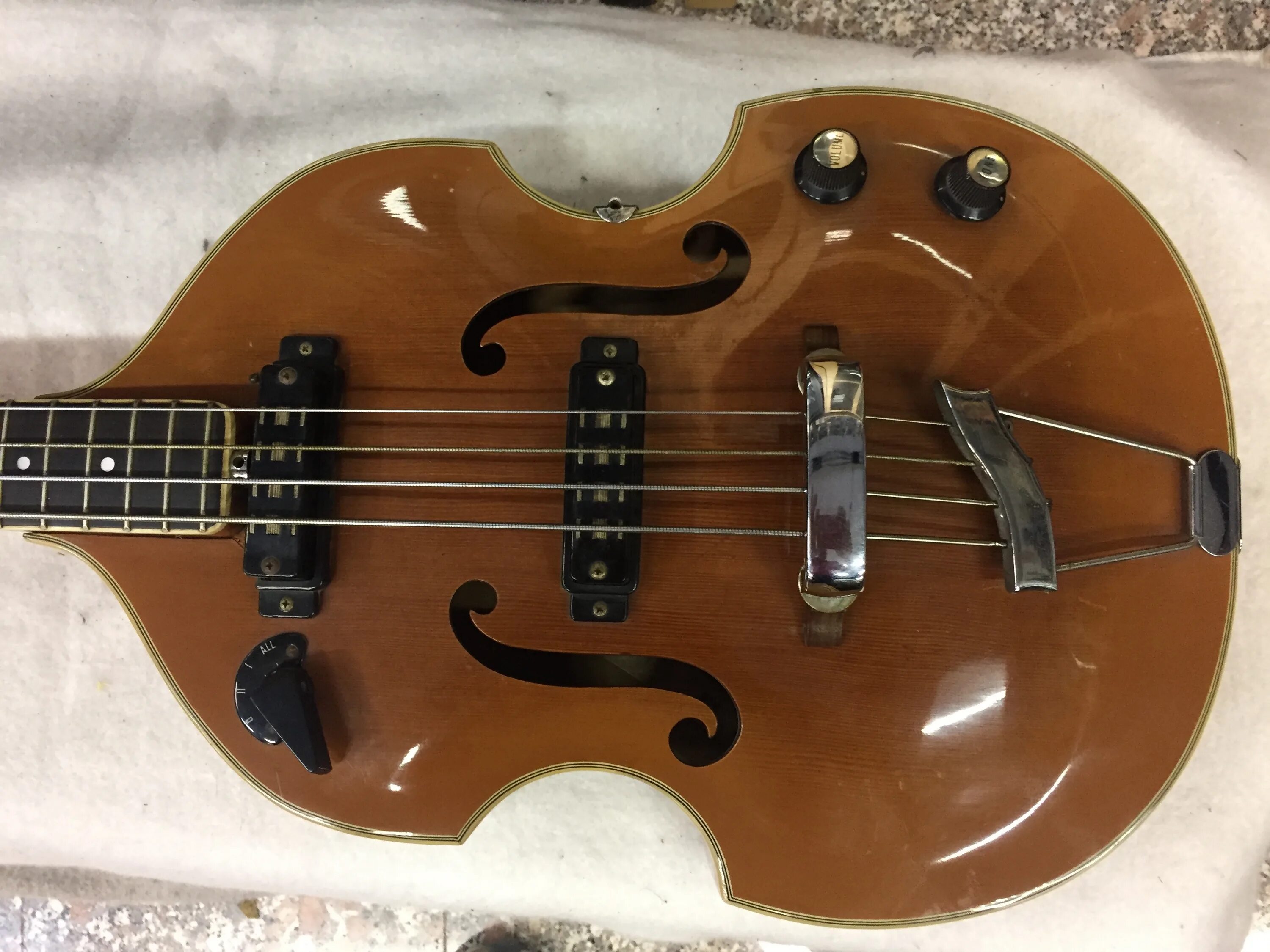 Violin bass. Tokai Violin Bass. Бас скрипка.