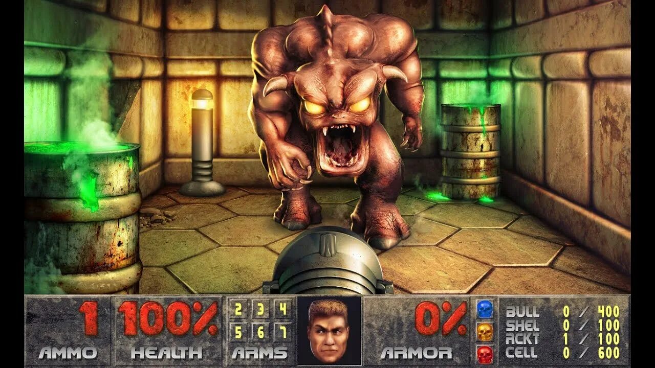 Игре doom лет. Doom игра начало 2000х.