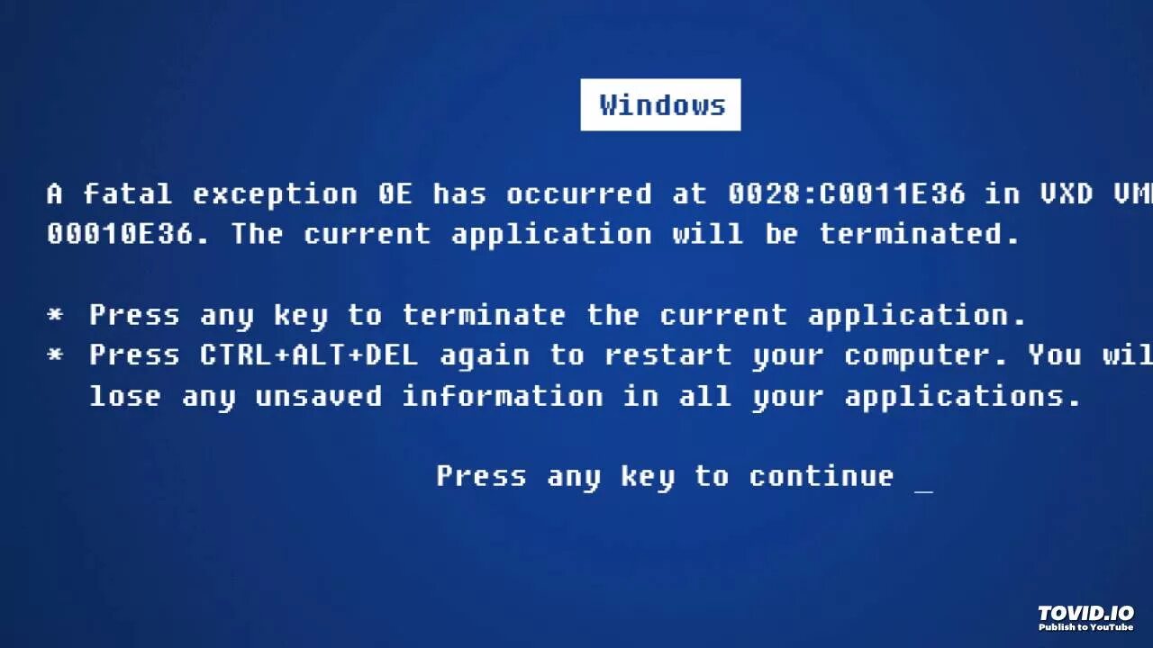 System error 5 has occurred
