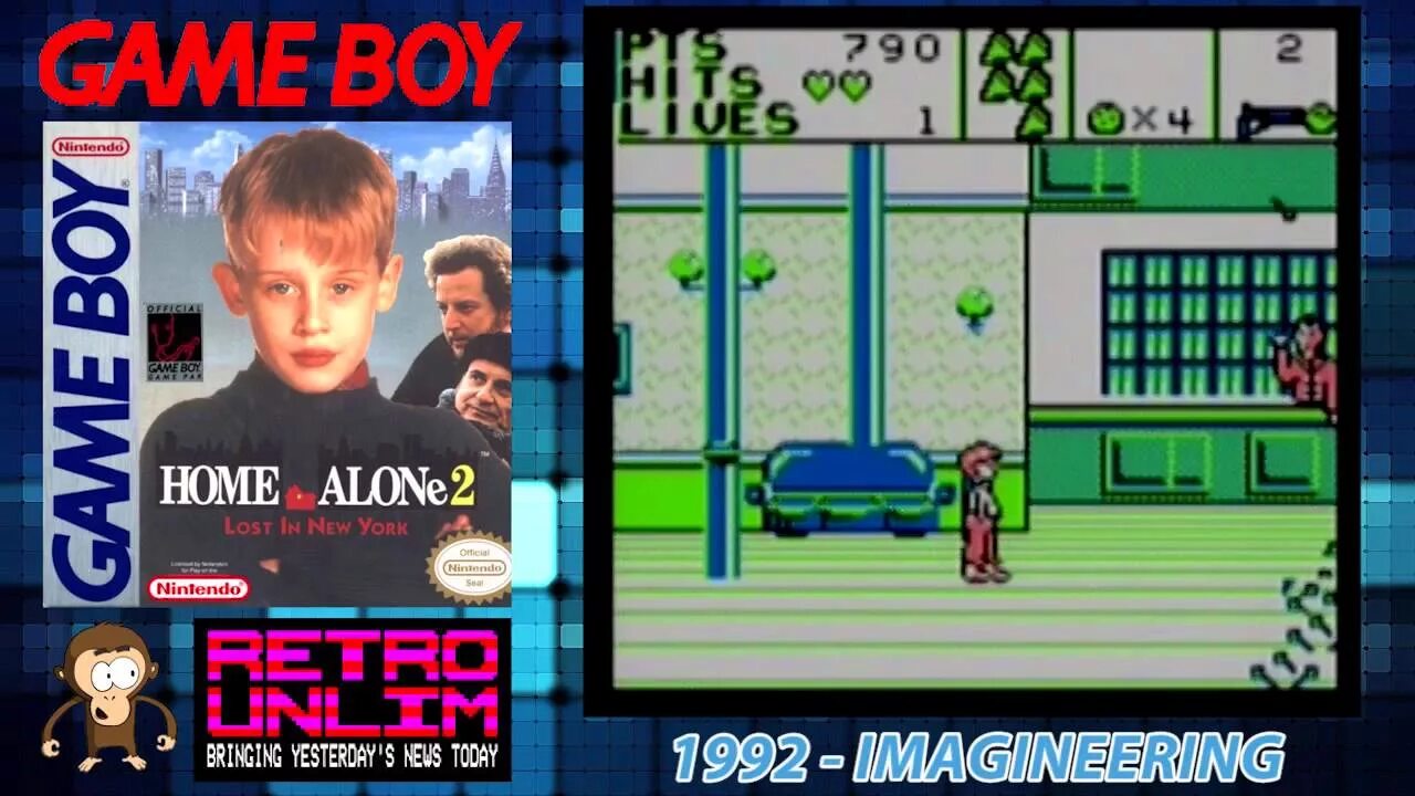 Game alone. Home Alone 2: Lost in New York (игра). Home Alone игра. Home Alone game boy. Геймбой обложка Home Alone 2.