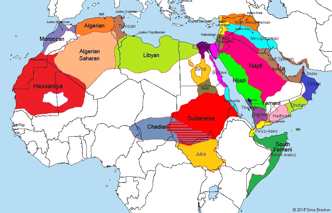 Карта арабских диалектов. Арабские диалекты. Диалекты арабского языка. Арабский язык карта распространения.