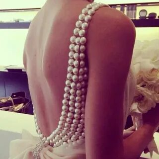 Graced with pearls dress