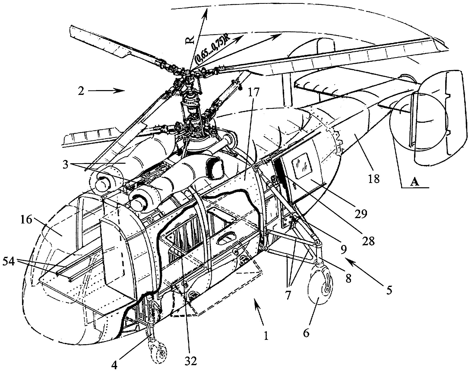 Какие детали есть у вертолета. Шасси вертолета ми-8. Конструкция фюзеляжа вертолета ми-8. Шасси вертолета ми-8 конструкция. Части вертолета ми8.