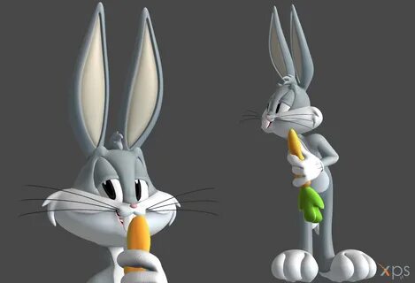 Bugs Bunny 3d Head.