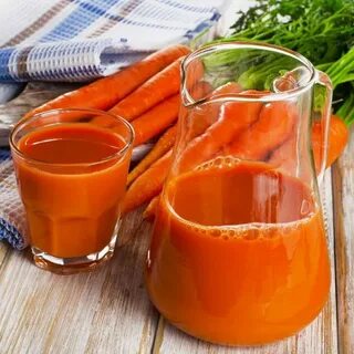 Сок из свежей моркови