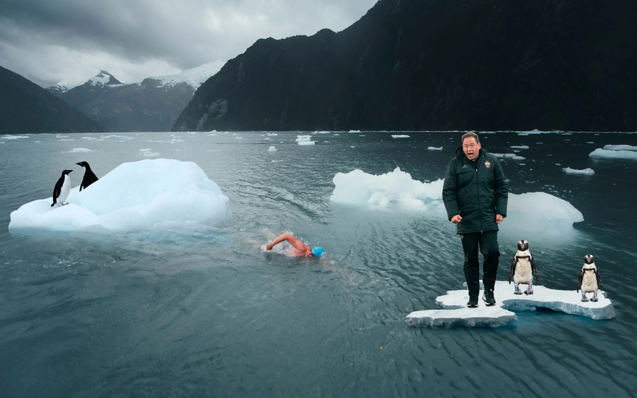 Где в 2007 совершил заплыв льюис пью. Льюис пью заплыв в Антарктиде зимой. Плаванье в Ледовом океане. Льюис пью заплыв. На Северном полюсе в 2007 году совершил заплыв британец Льюис пью.