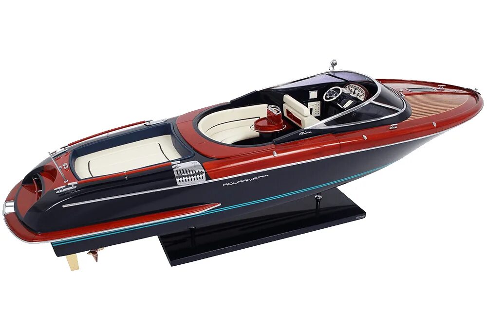 Катер Riva Aquariva super. Яхта Riva Aquariva super. Рива Акварива модель 1:12 84см радиоуправляемая. Модель моторного катера Riva Aquariva.