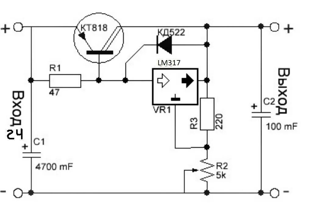 Регулировка тока и напряжения на lm317. Схема стабилизатора на lm317t с транзистором. схема регулируемого стабилизатора тока на lm317. схемы стабилизаторов напряжения на микросхеме lm317. схема импульсного стабилизатора напряжения и тока.