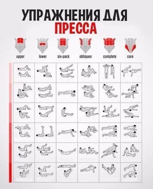 Как называется упражнение на пресс. Упражнения для пресса. упражнения дляп пресса. комплекс упражнений на пресс.