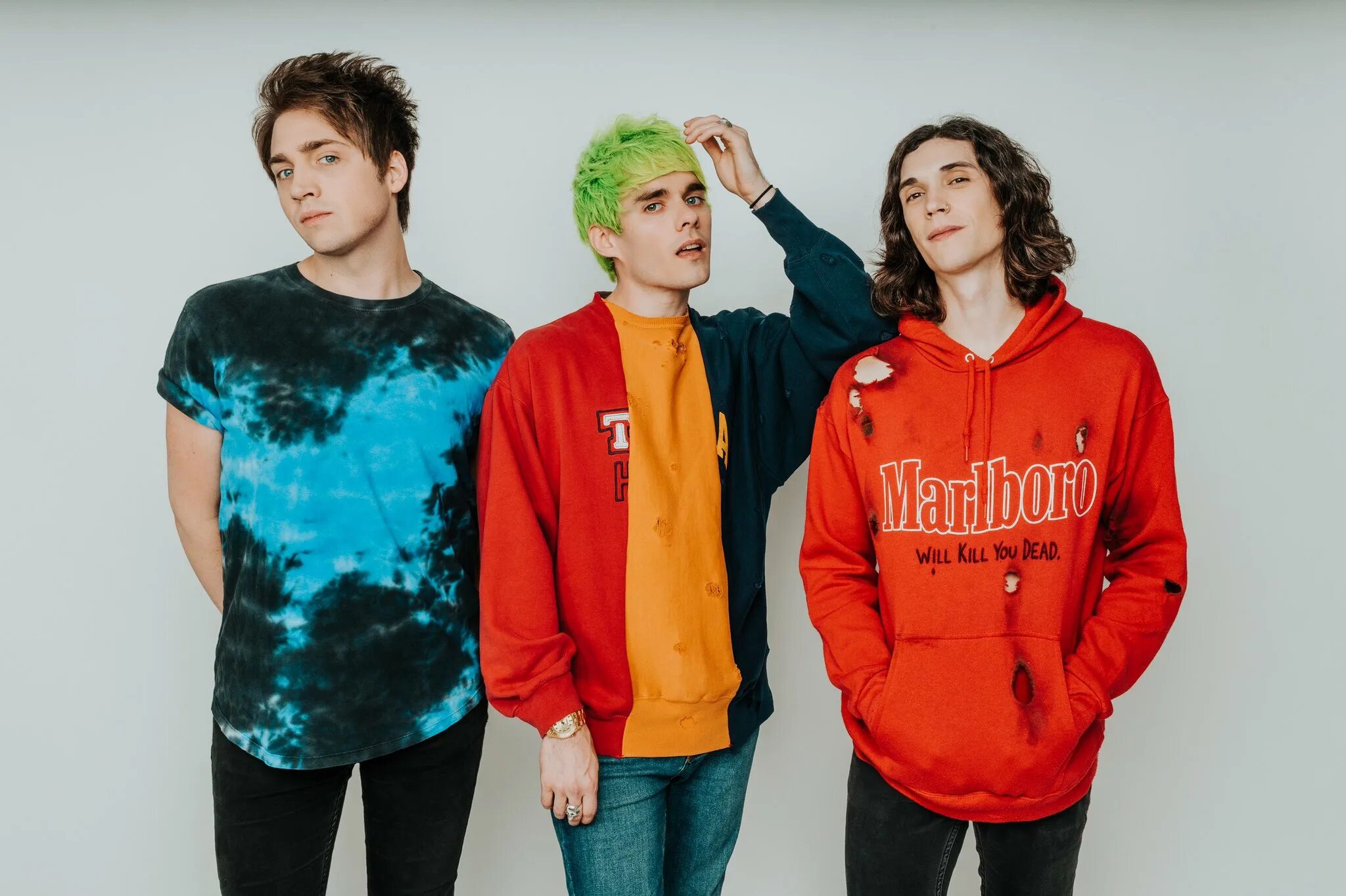 Dream boy текст. Waterparks группа. Band Waterparks 2022. Отто вотерпаркс. Numb Waterparks.