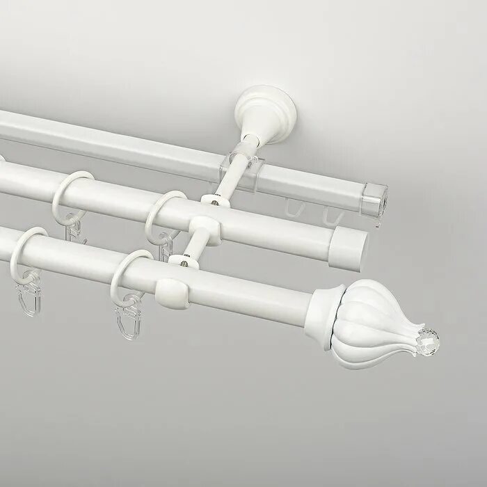 потолочный карниз эконом плюс 2-х рядный, "белый". карниз двухрядный уют 19. карнизы decorative curtain rod. карниз металлический однорядный 275см белый антик. карниз "кантри"+ шина 1,2м белый легранд.