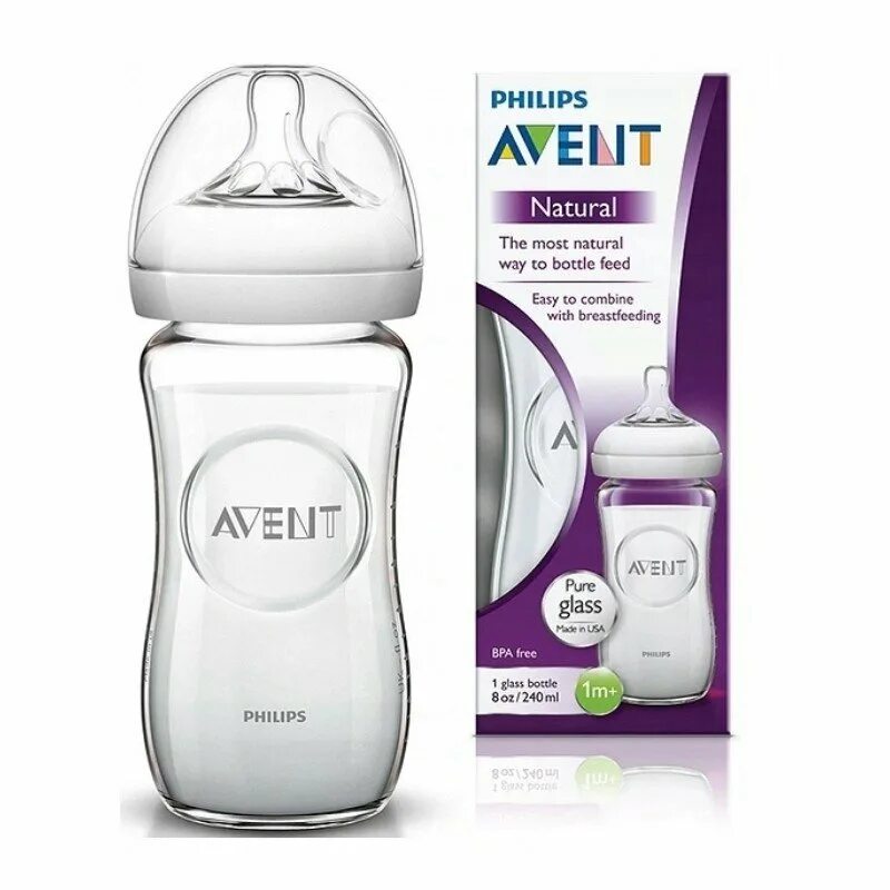 Стеклянная бутылка Авент 240. Авент Филипс бутылочки Натуральс. Philips Avent natural бутылочка. Бутылочка Philips Avent natural 240 мл стекло. Бутылочка для кормления natural