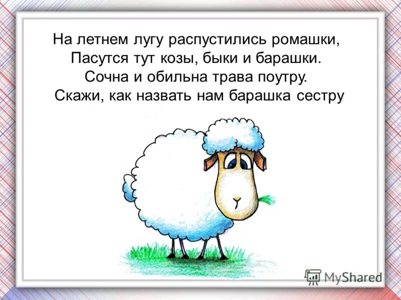 стих про барашка для детей. овечка стих. стих про овечку для детей. стих про овечку. стишок про овечку для детей.