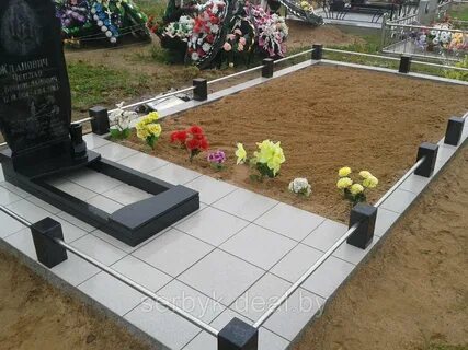Заложить плиткой могилу