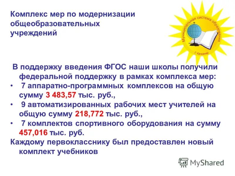 поддерживает введение