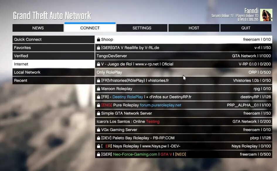 Gta rp servers