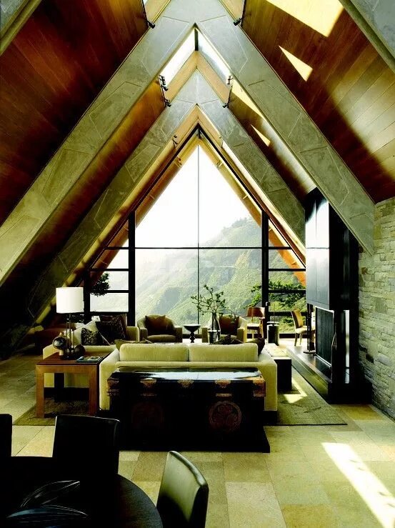 This Moody Big Bear Cabin Is a Dreamy Urban Escape A frame cabin, Modern cabin,