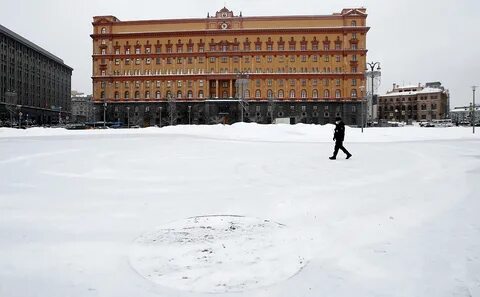 Лубянка зимой