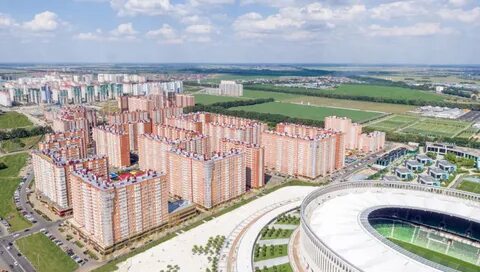 Новый микрорайон в краснодаре