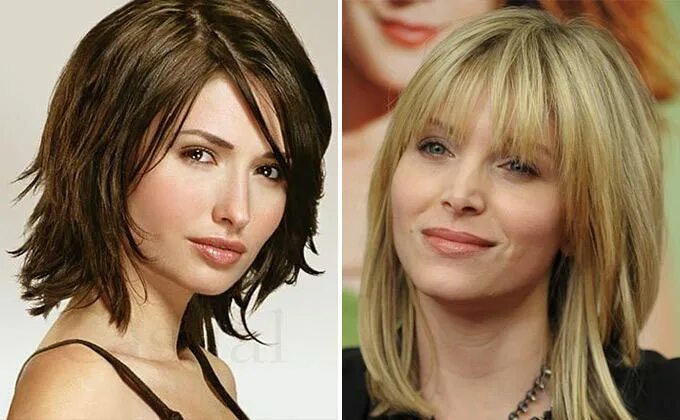 Каскад на редкие тонкие волосы фото стрижки на средние тонкие волосы Medium hair styles, Beautiful long hair, Short