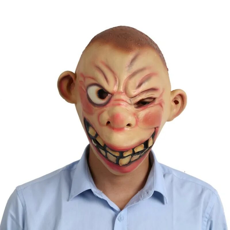 Забавная маска. Маска. Веселая маска. Маска шрека. Шуточные маски для лица.