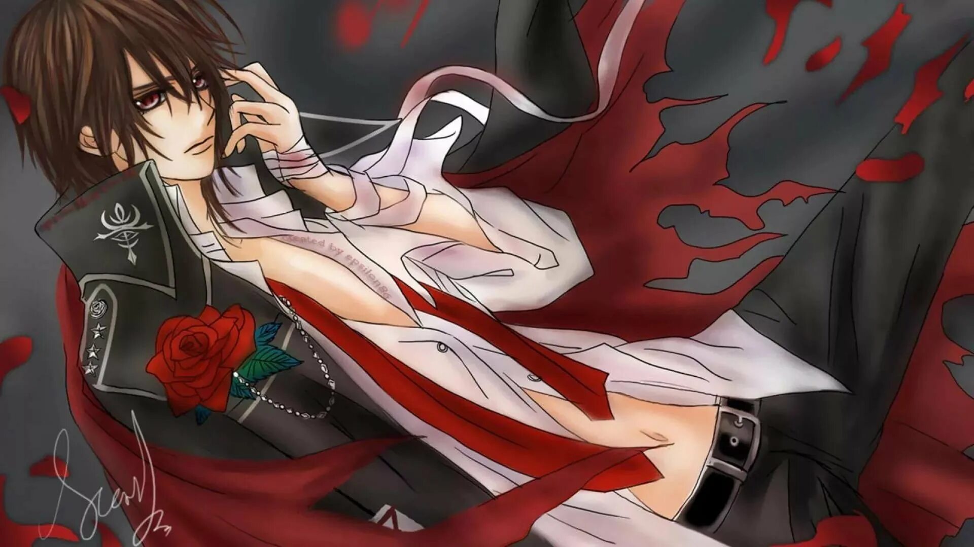 Вампир аристократ аниме. Принц вампир аниме. Красивые темные принцы аниме. Джеймс старк. Аниме вампирский король.