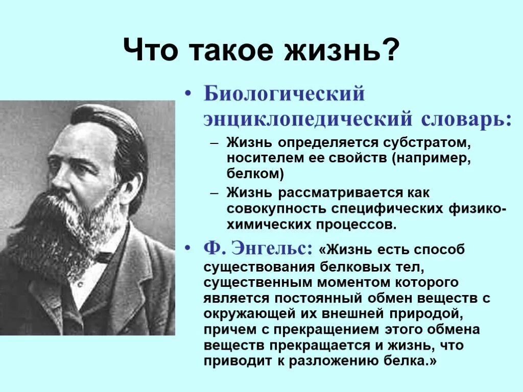 Что такое жизнь с точки зрения биологии. Определение жизни. Энгельс жизнь есть способ существования белковых тел. Определение жизни Энгельса.