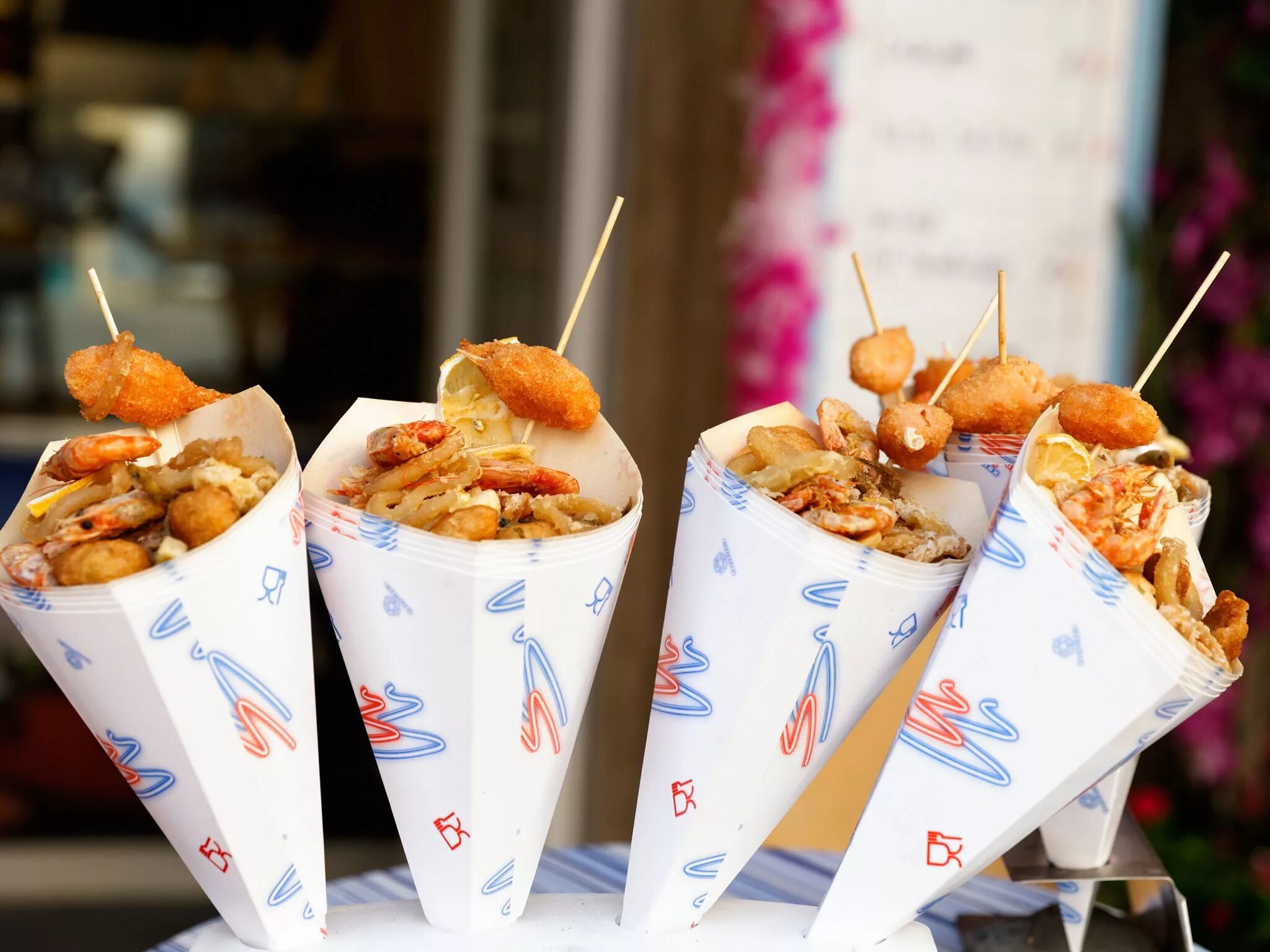 Fast food street food