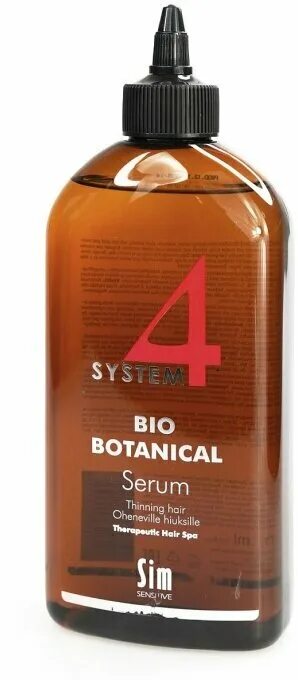 System 4 serum. System 4 биоботаническая сыворотка. System 4 сыворотка Bio Botanical 500 мл. Система 4 от выпадения волос лосьон. System 4 Bio Botanical сыворотка от выпадения.
