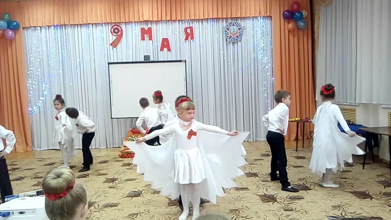 Птицы белые танец в детском