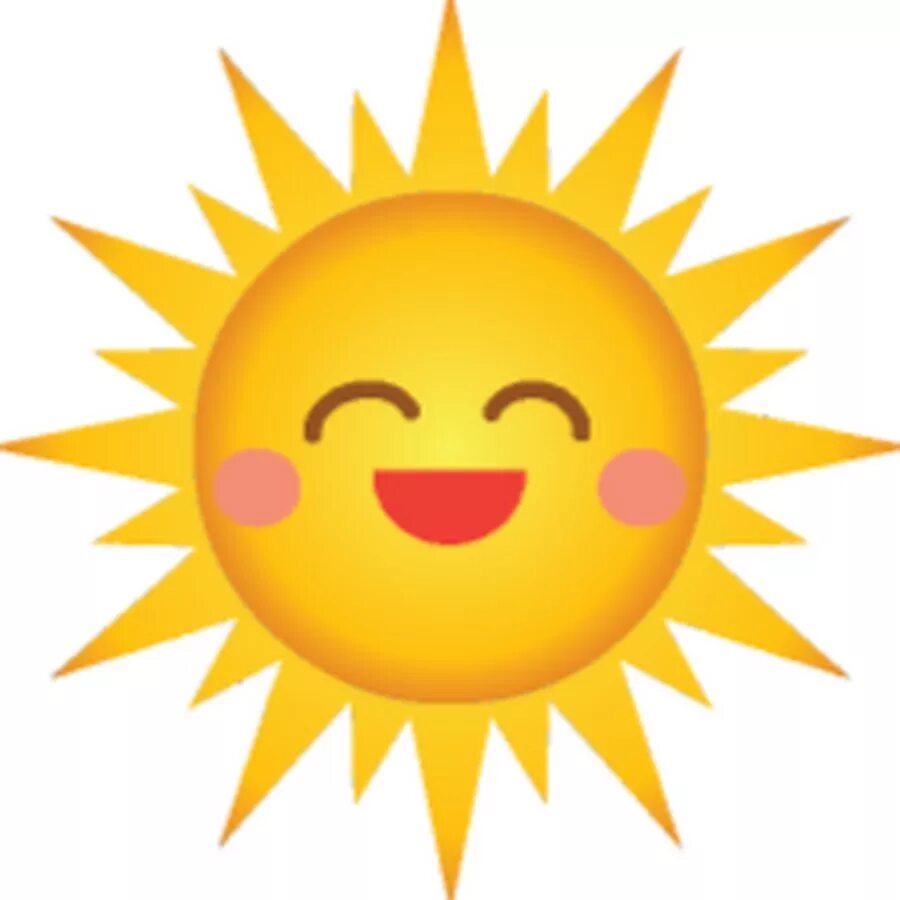 Sun is smiling