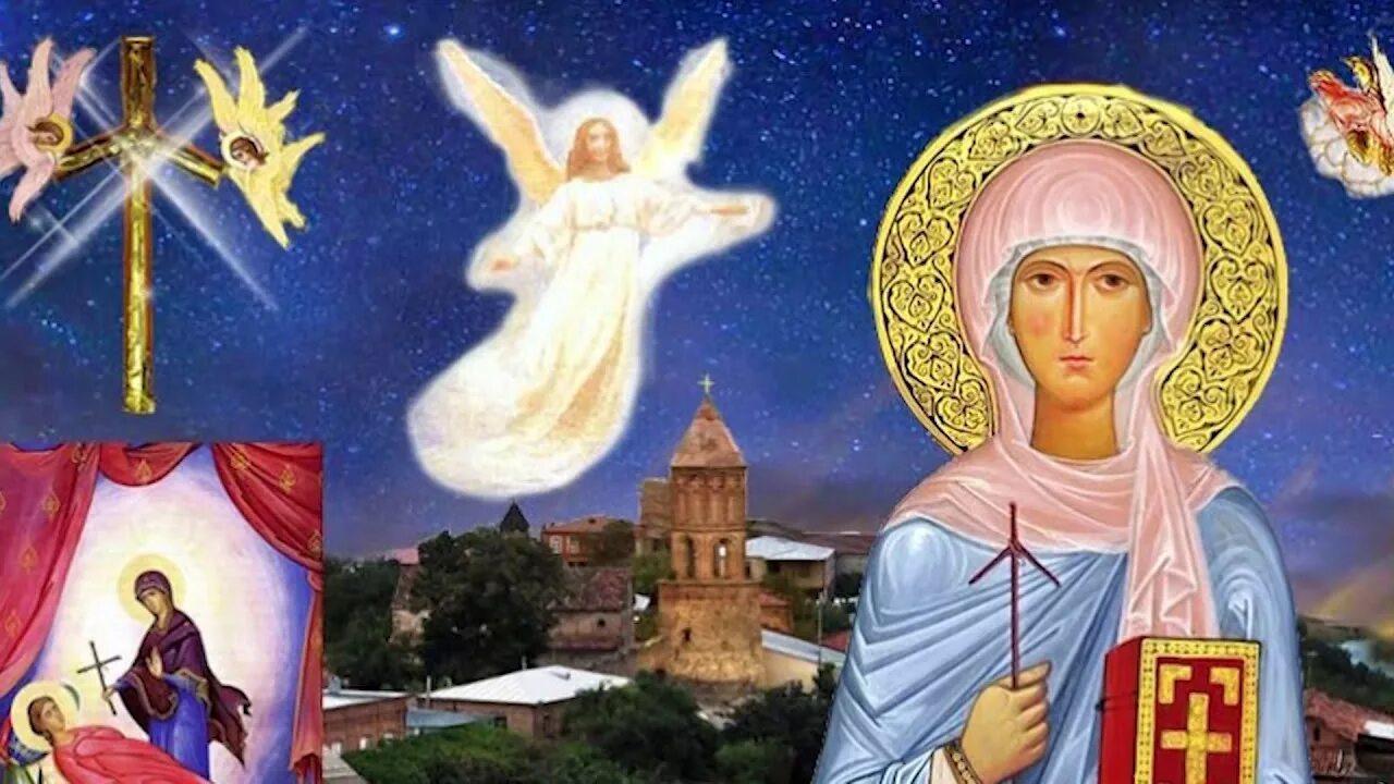 Житие нины. Равноапостольная нина просветительница грузии. святая нина просветительница грузии житие. св равноап нина просветительница грузии. святая равноапостольная нина моли бога о нас.
