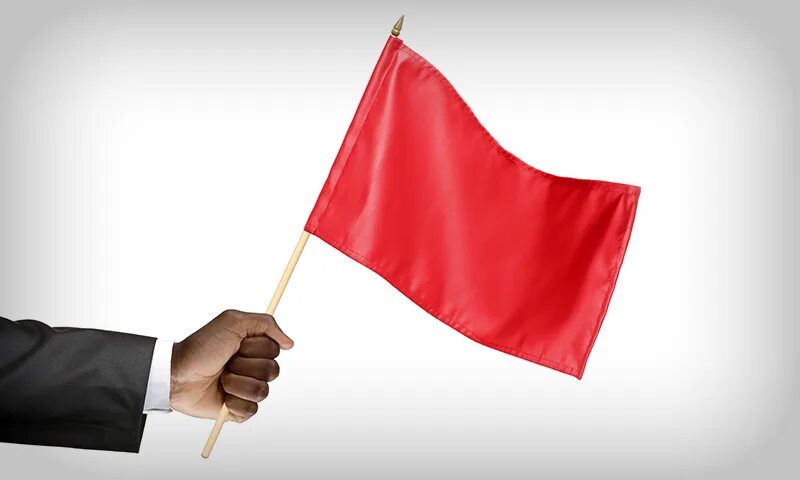 Raise the red flag