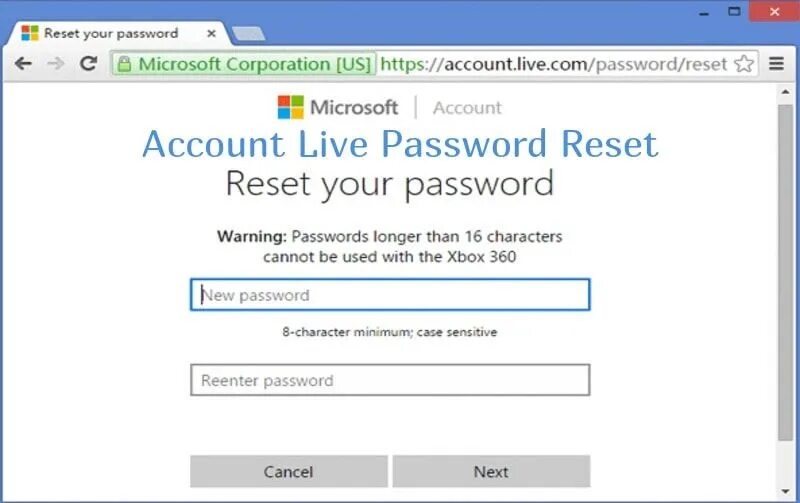 Account live acsr