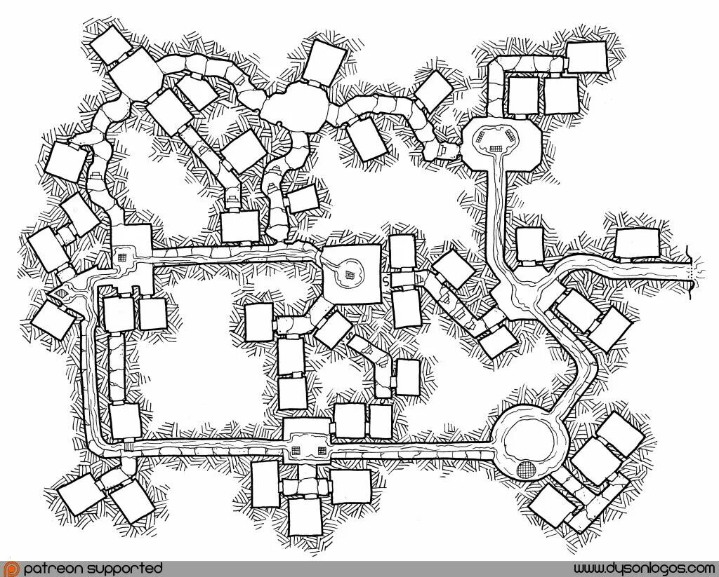 Pathfinder лабиринт. Охранный лабиринт pathfinder. dyson logos maps. карта средневекового города днд. dnd dyson&#039;s maps.