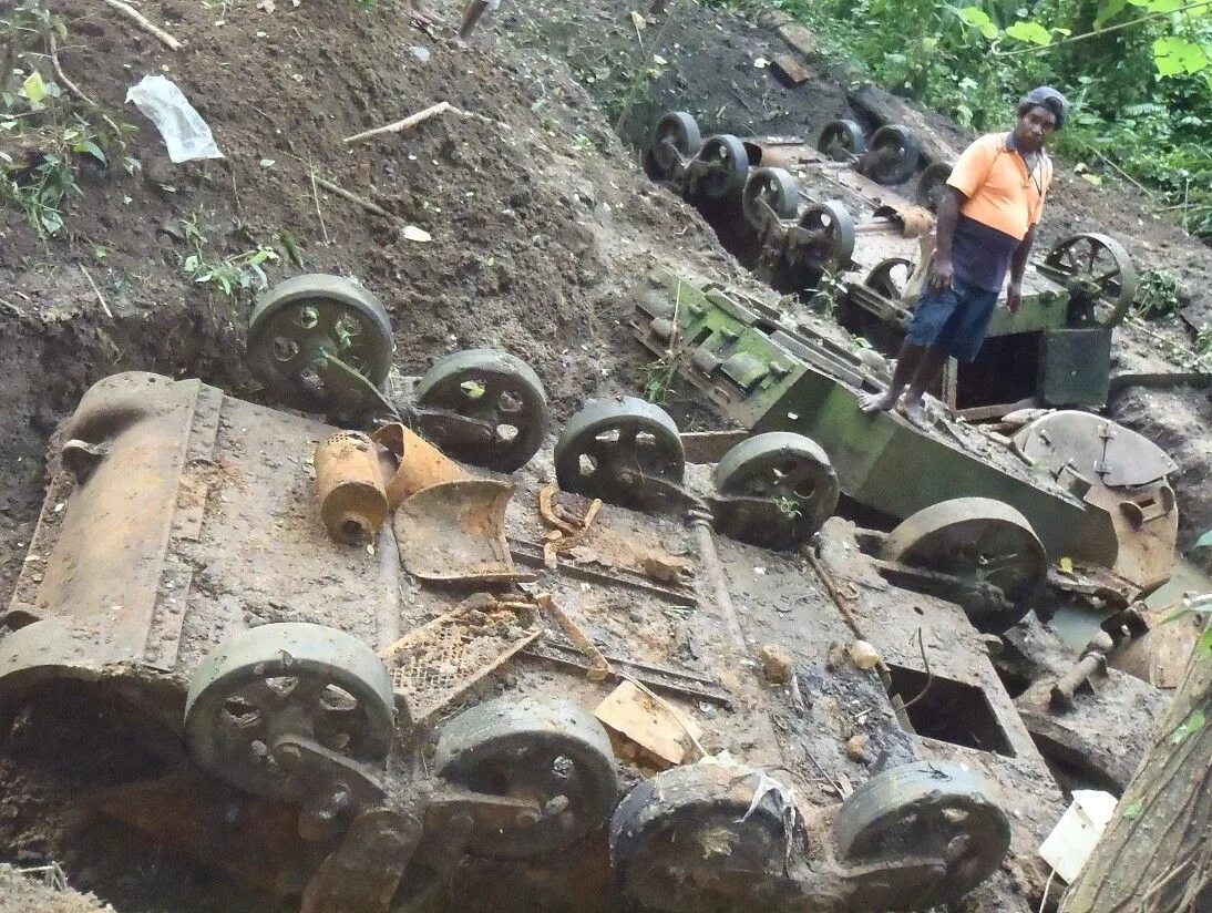 Военная археология танки. Закапывание танков 2 мировой войны. Танковые отходы