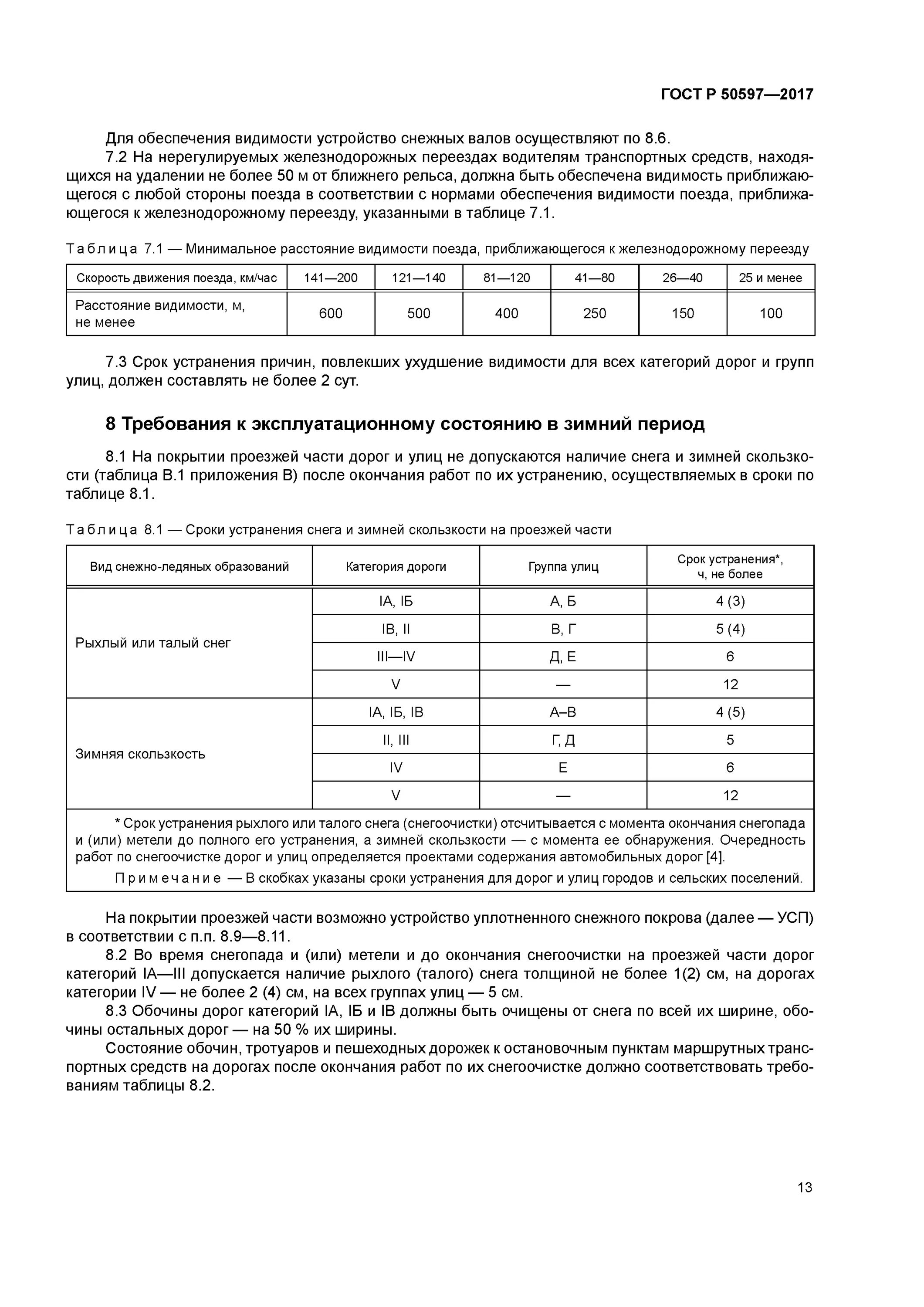 Гост 50597 с изменениями 2017