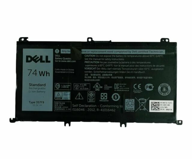 Internal battery. Батарея dell c4hcw69. Smarter Battery dell как пользоваться.