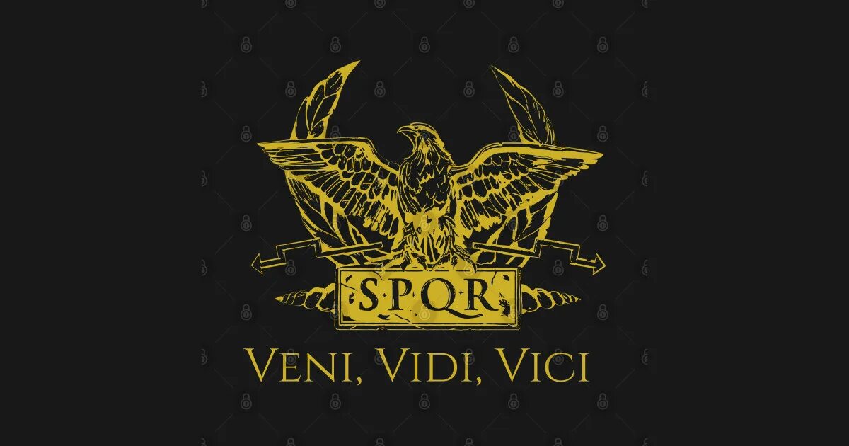 Veni vidi Vici герб. Veni vidi Vici тату. SPQR Татуировка. Roma invicta